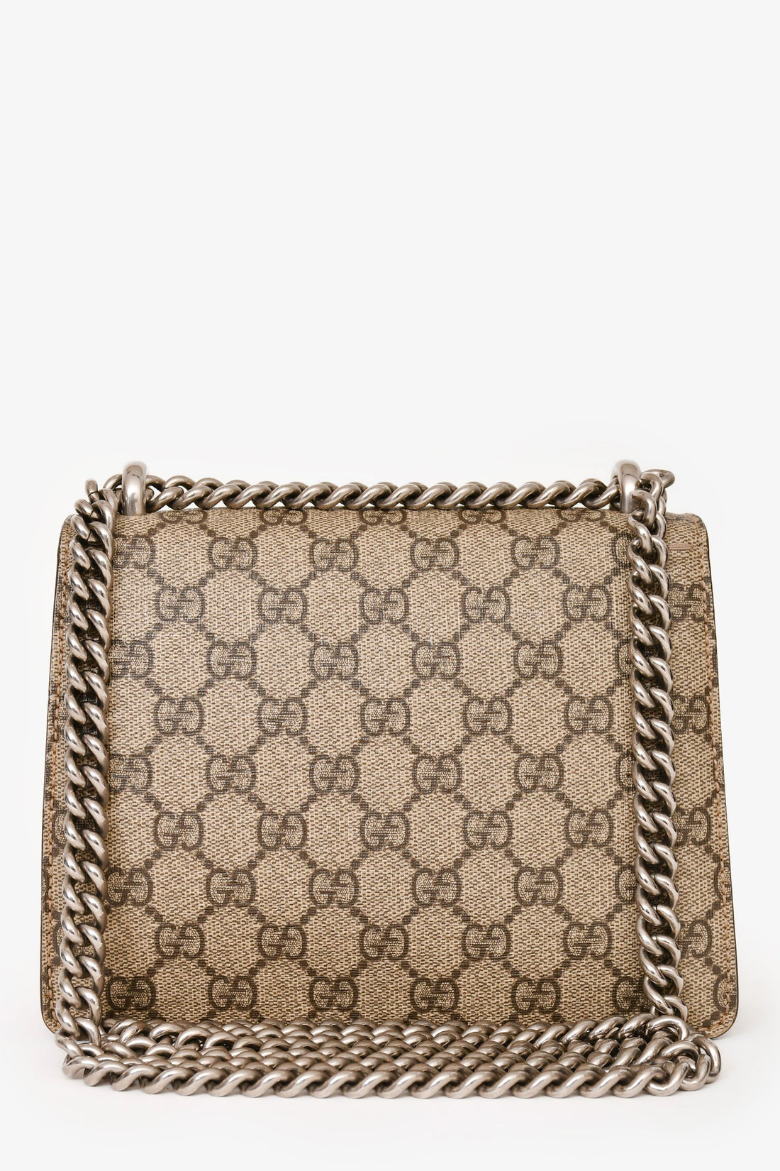 Gucci GG Supreme Monogram Mini Dionysus Chain Shoulder Bag
