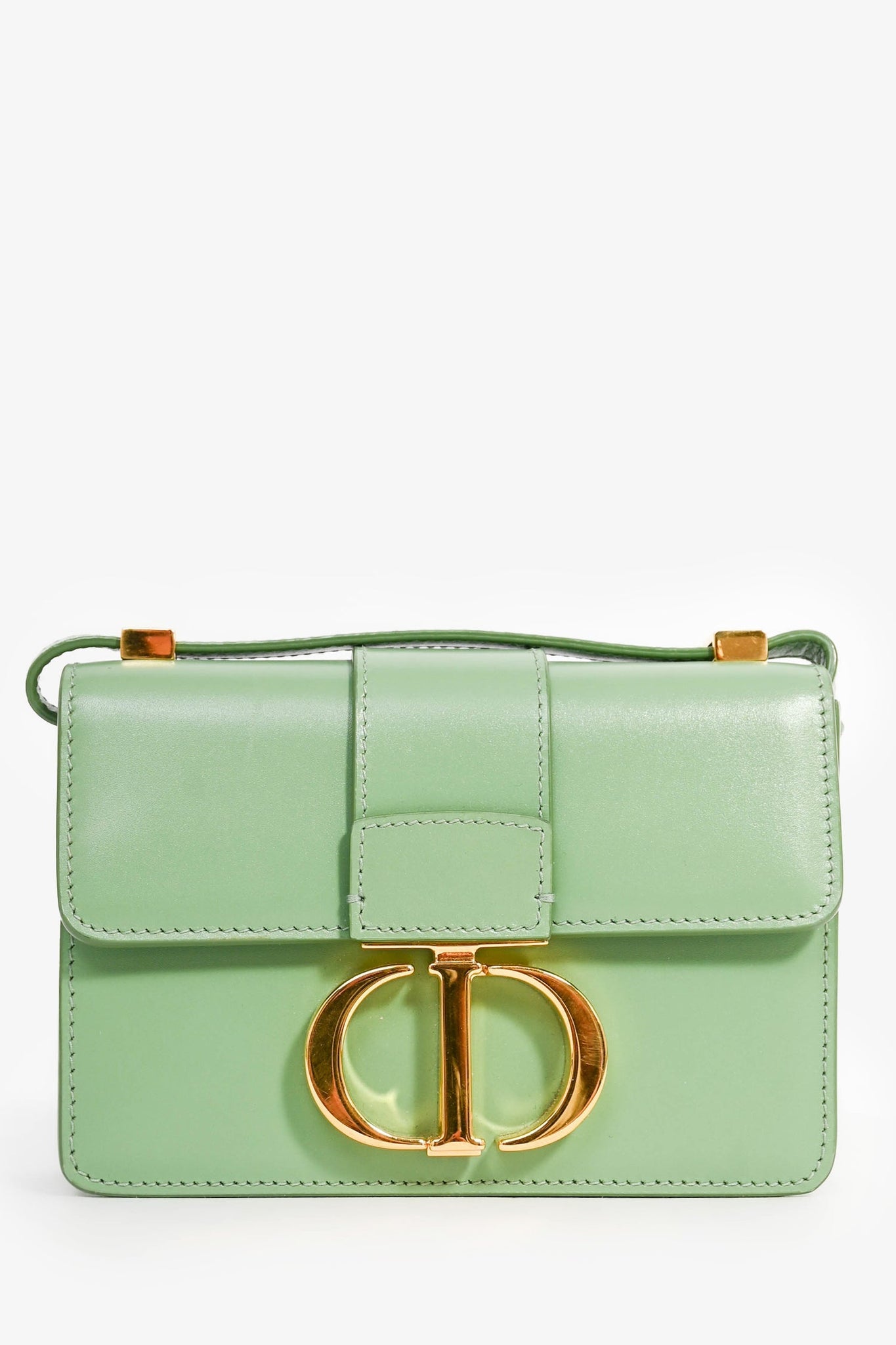 Christian Dior 2020 Green 'Sac 30 Montaigne Mini' Crossbody