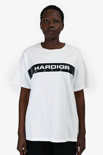 Dior Homme White/Black 'Hadior' T-Shirt Size XL Mens