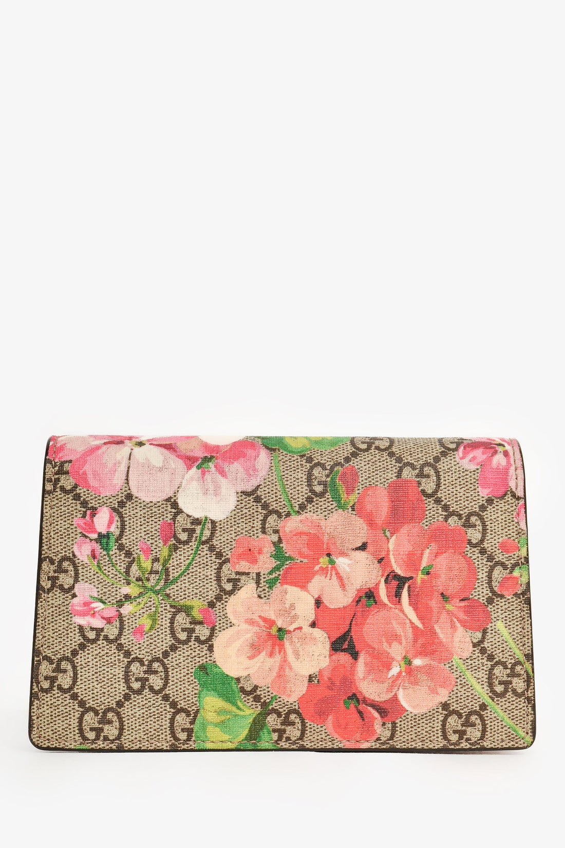 Gucci Beige GG Supreme Floral Mini Dionysus Shoulder Bag (As Is)