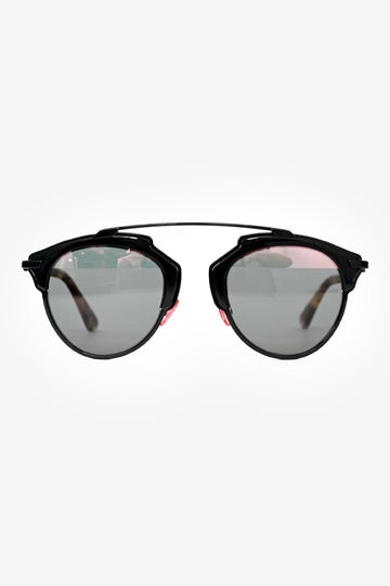 Christian Dior Black/Tortoise Shell DiorSoReal Sunglasses