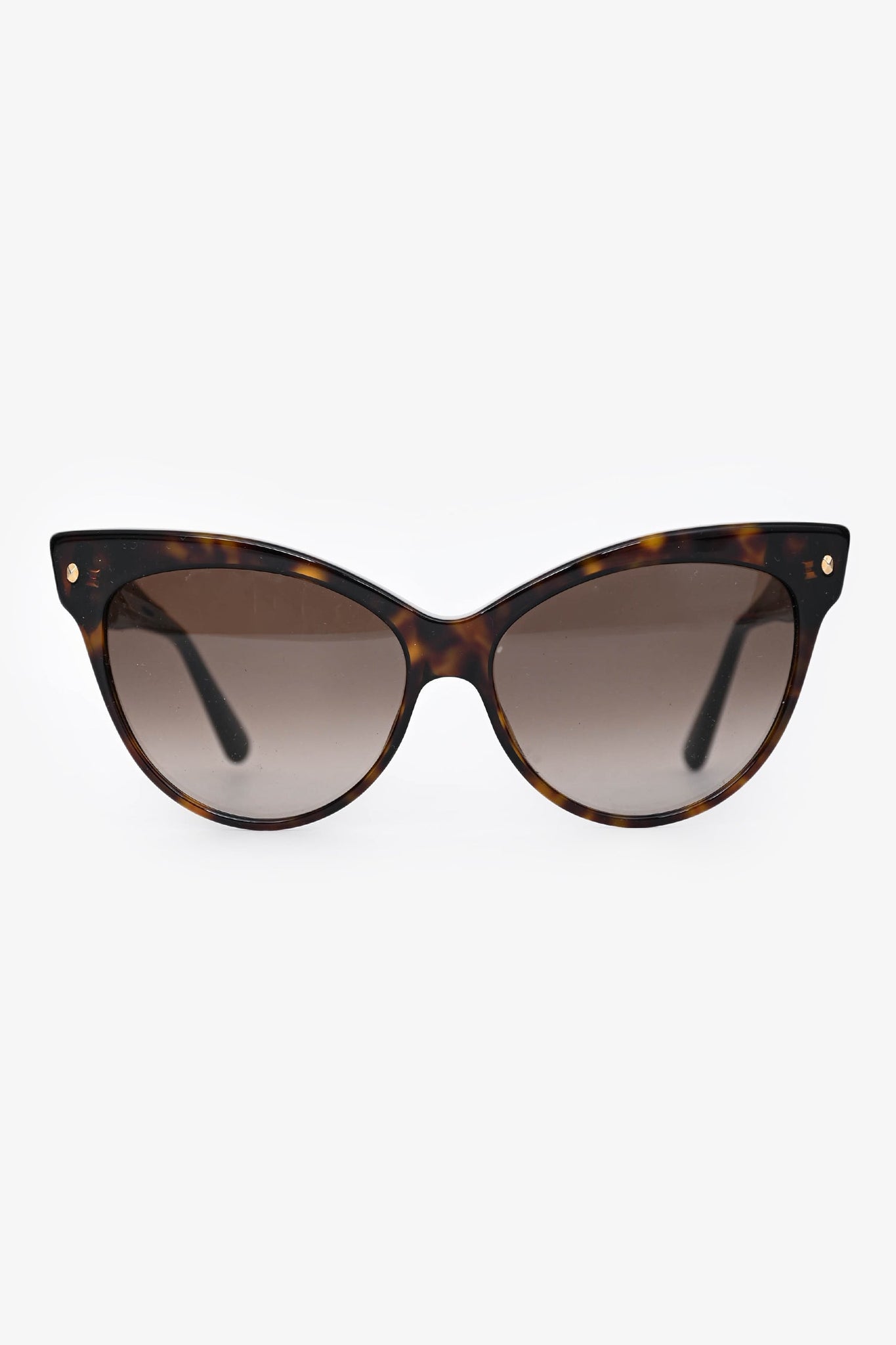 Christian Dior Brown Cat Eye Sunglasses