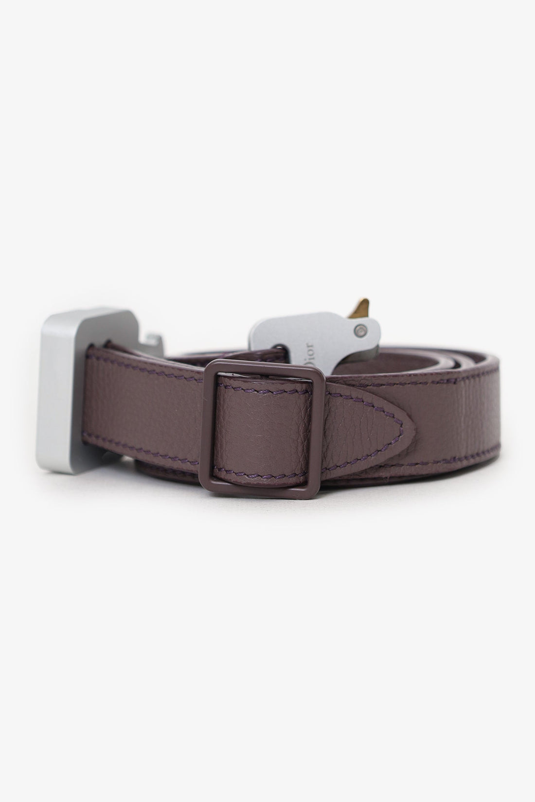 Christian Dior x Alyx Sparrow Calfskin CD 25mm Buckle Belt Size 85
