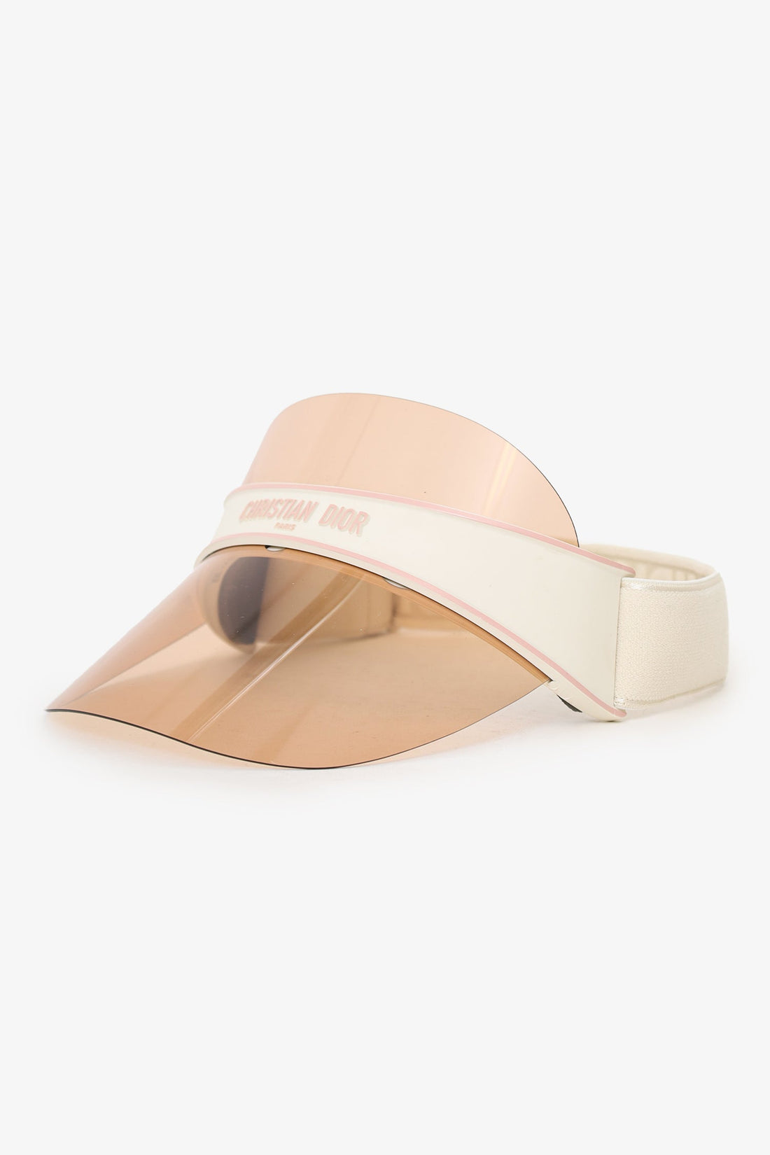 Christian Dior White/Pink Dior Club1 Visor