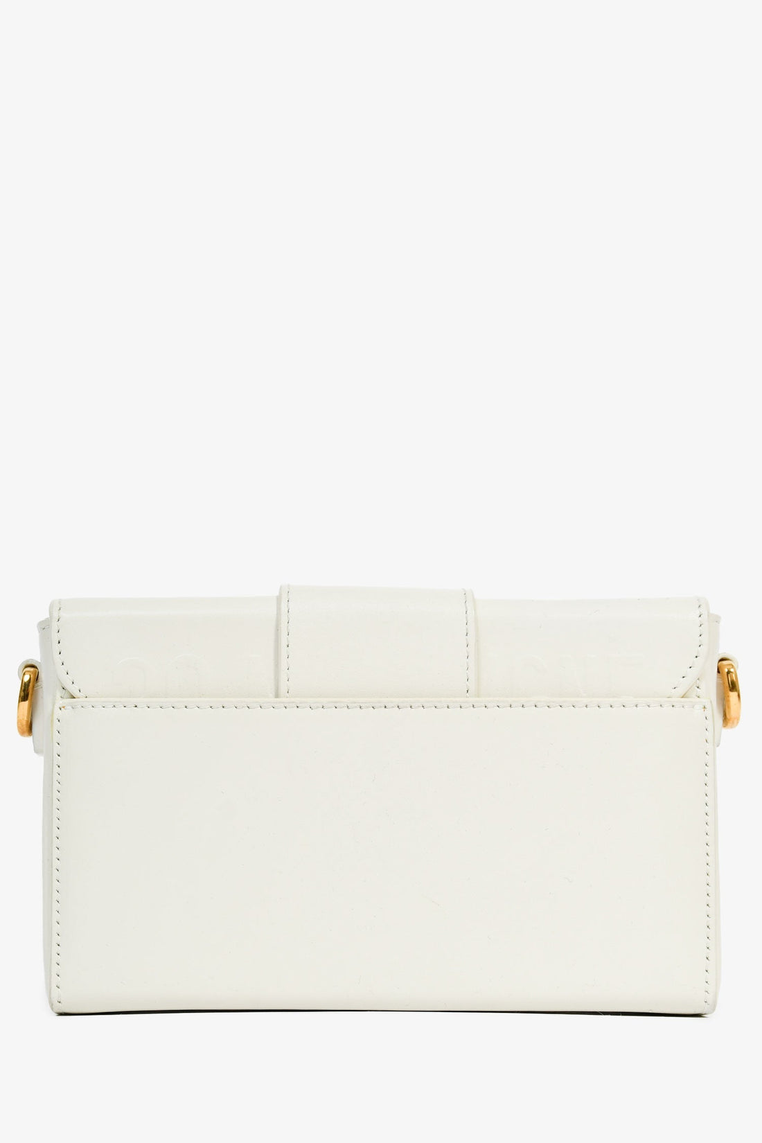 Christian Dior White Leather 'Sac 30 Montaigne Mini' Crossbody