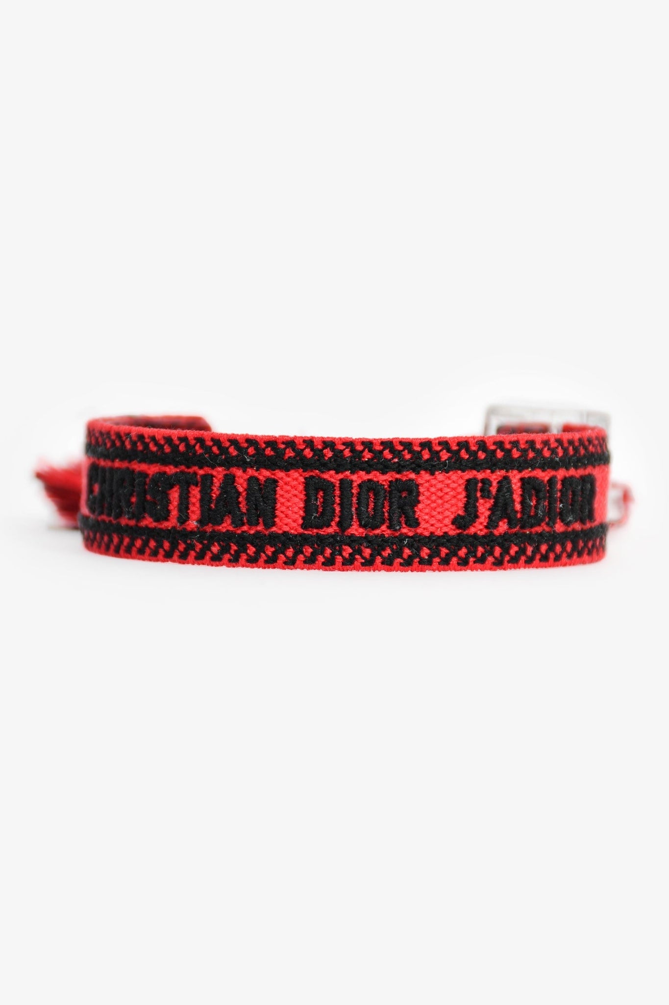 Christian Dior Red 'Friendship' Bracelet