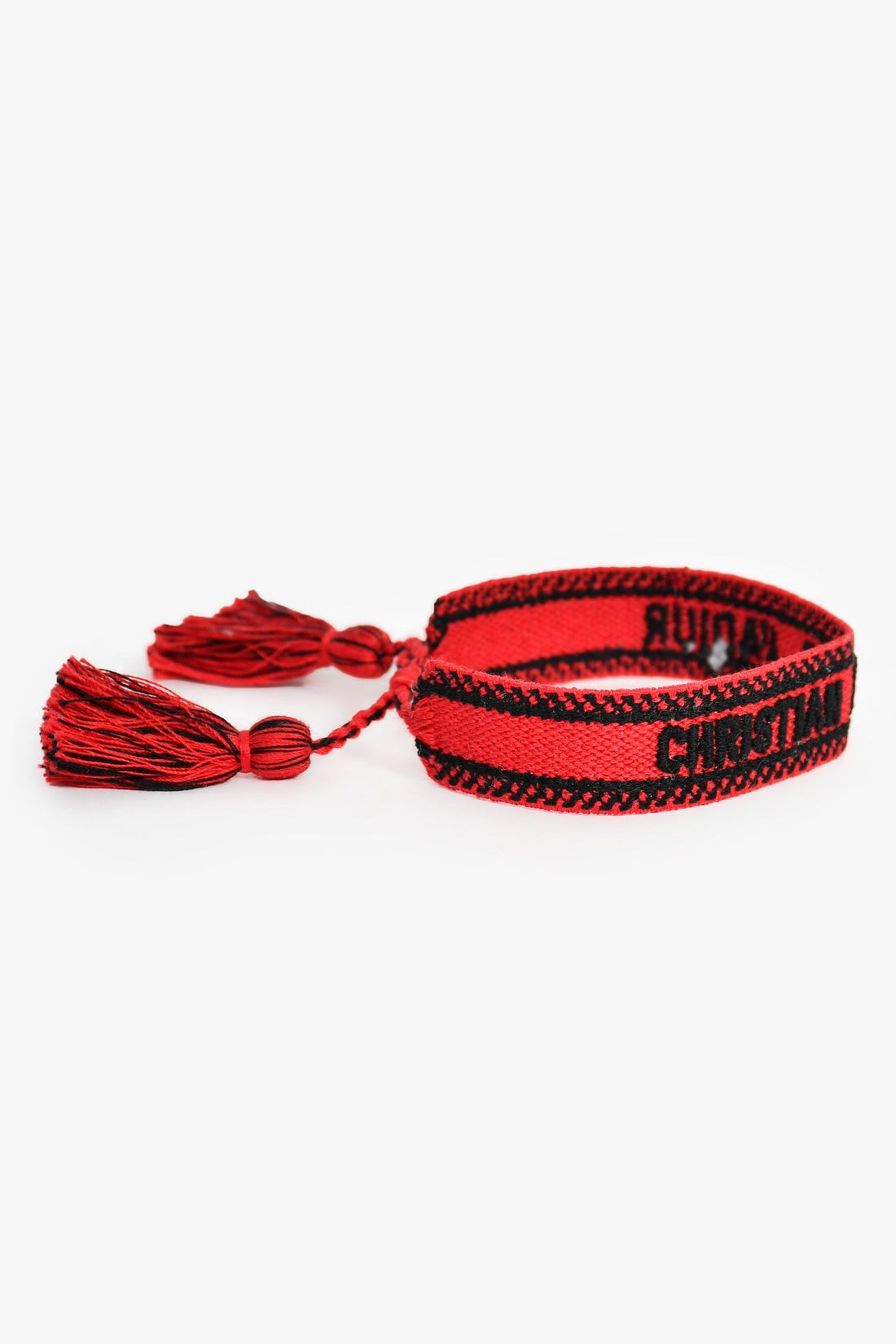 Christian Dior Red 'Friendship' Bracelet