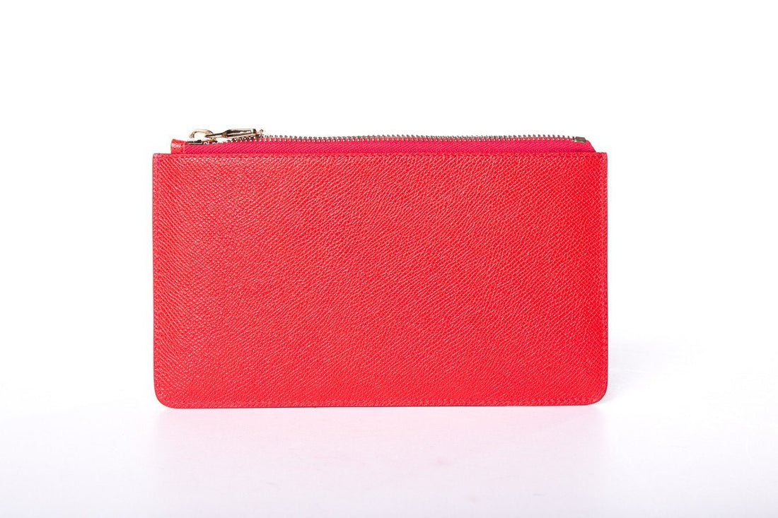 Maxmara Red Clutch NWT