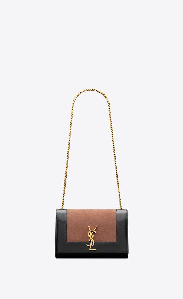 Kate Small In Suede And Brushed Leather