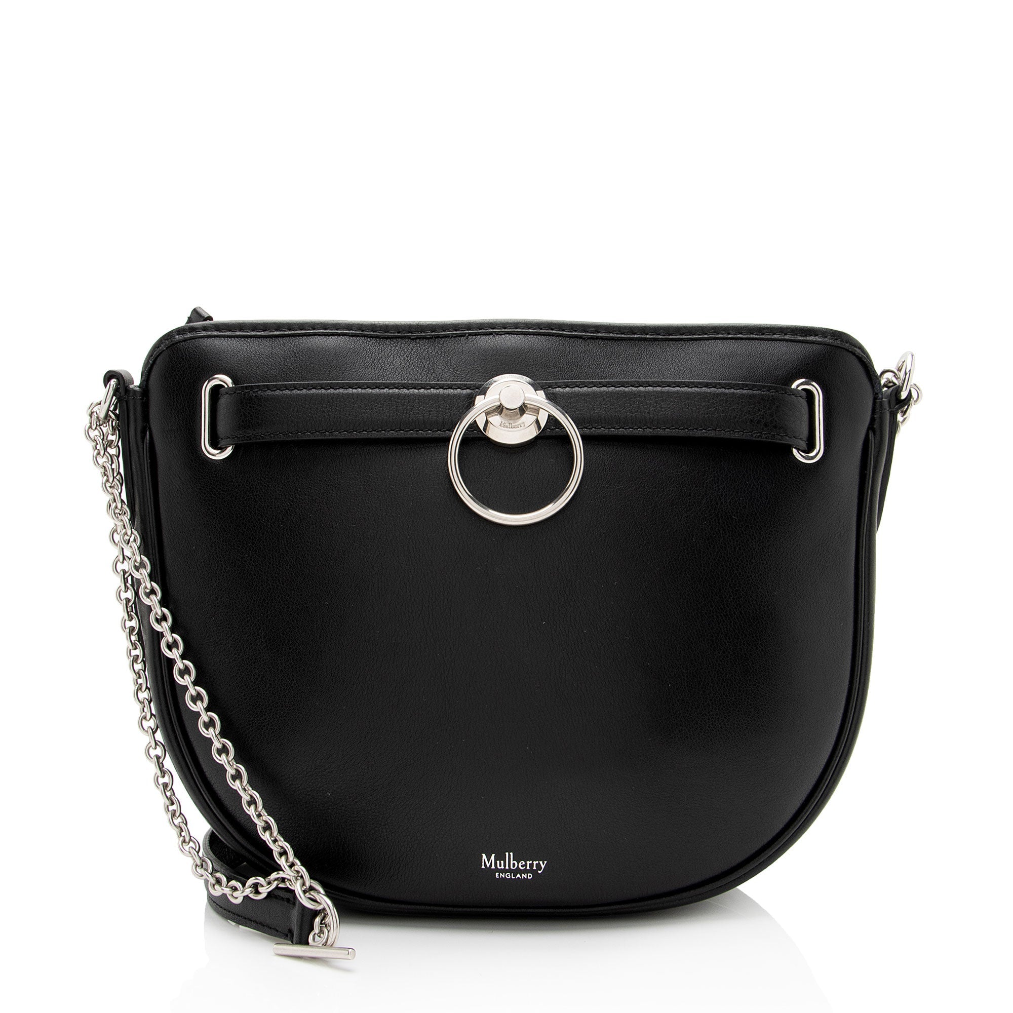 Mulberry Calfskin Brockwell Shoulder Bag (SHF-q1zJDA)