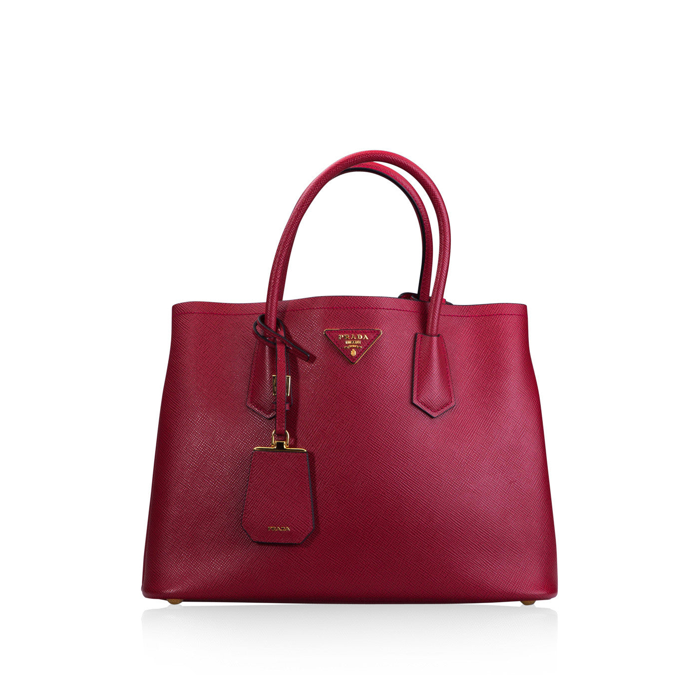 Prada Saffiano Cuir Double Bag