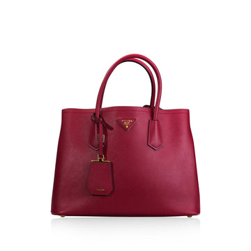 Prada Saffiano Cuir Double Bag