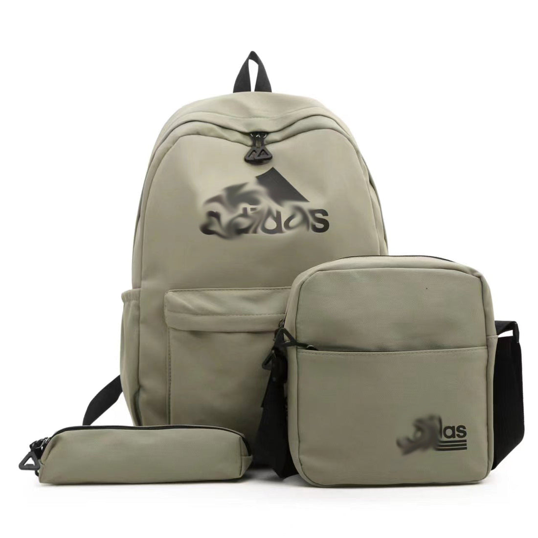 Fashion Trendy Large Capacity Three-piece Leisure Backpacks