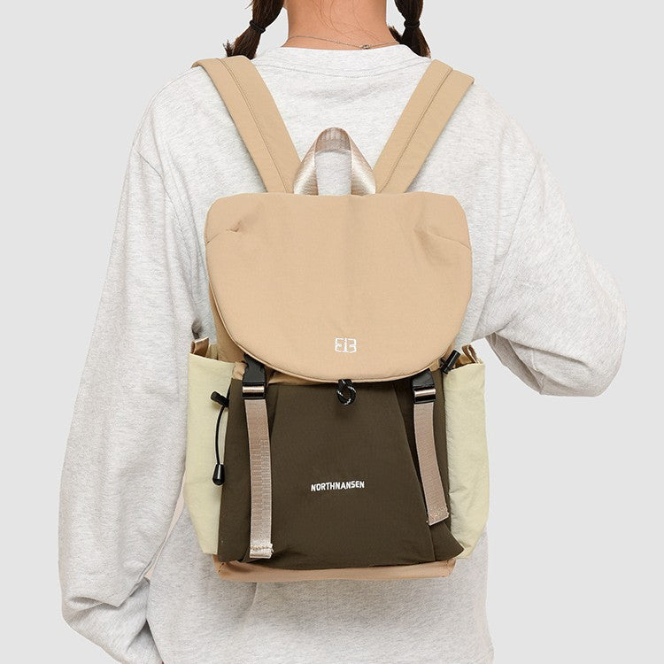 Solid Color Storage Korean Style Simple Tide Backpacks