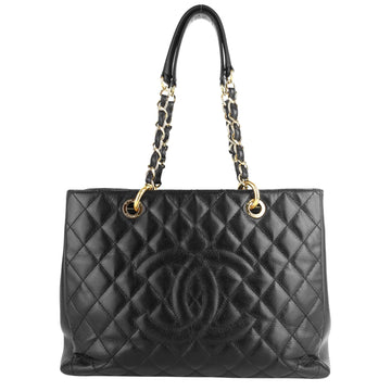 Top Quality Chanel Grand Shopping Tote GST Large Caviar Leather Bag