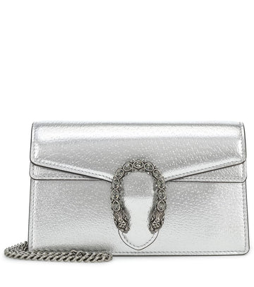Gucci Dionysus Super Mini Crossbody Bag Silver