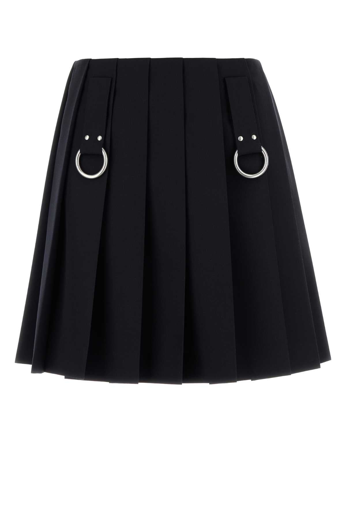PRADA Gabardine Mini Skirt for Women