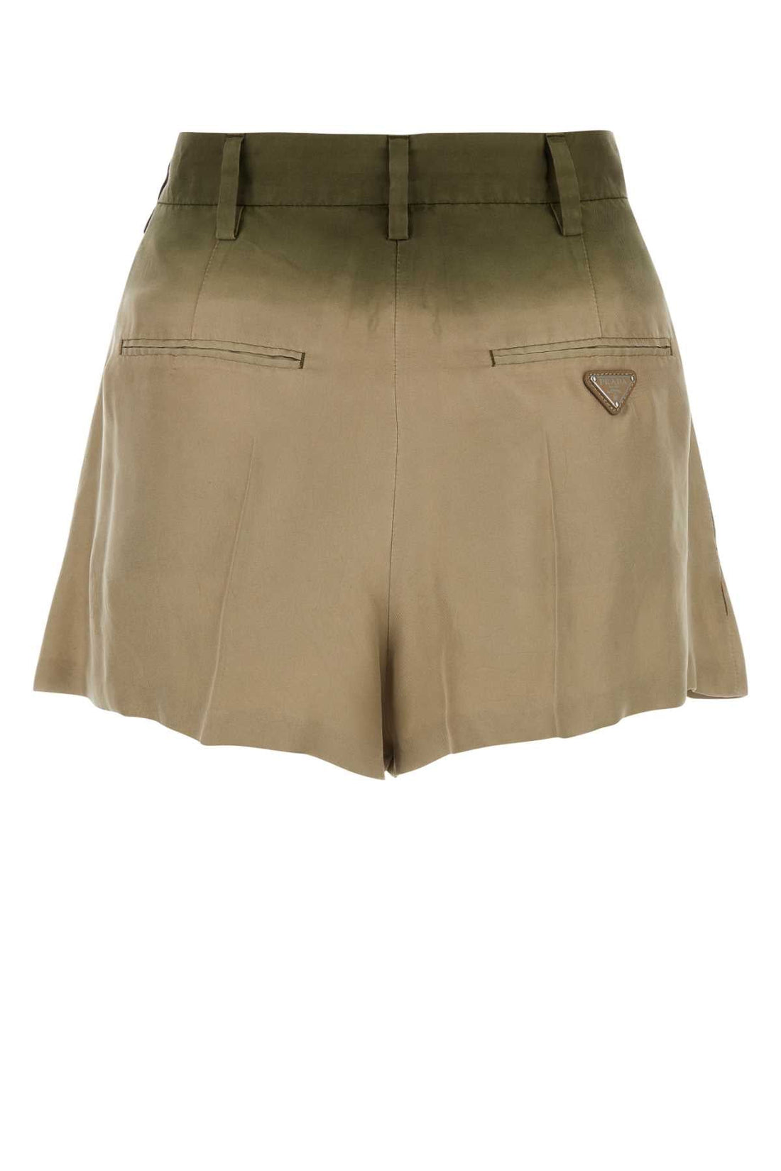 PRADA Silk Mini Shorts