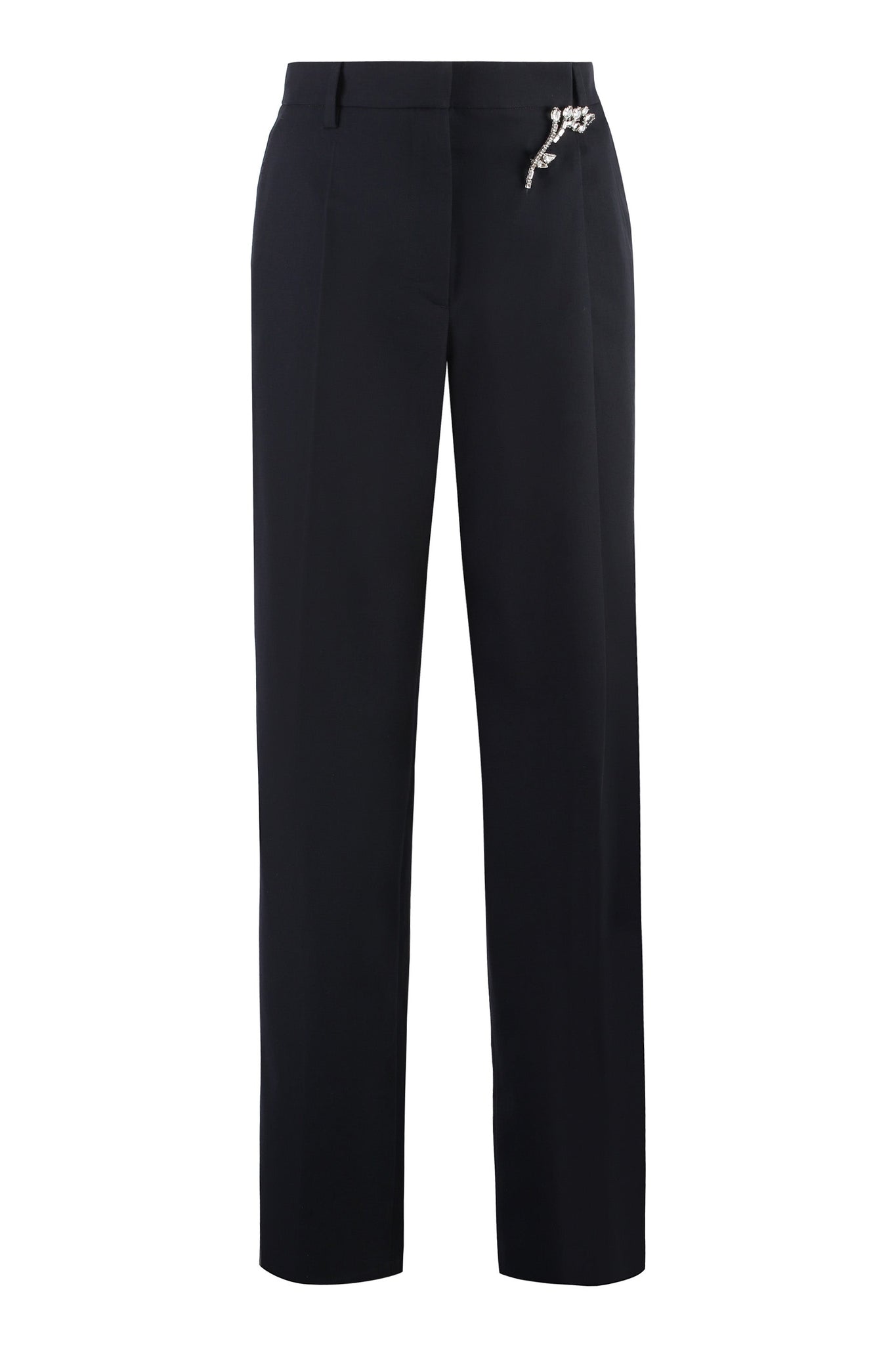 PRADA Gabardine Trousers for Women - FW24