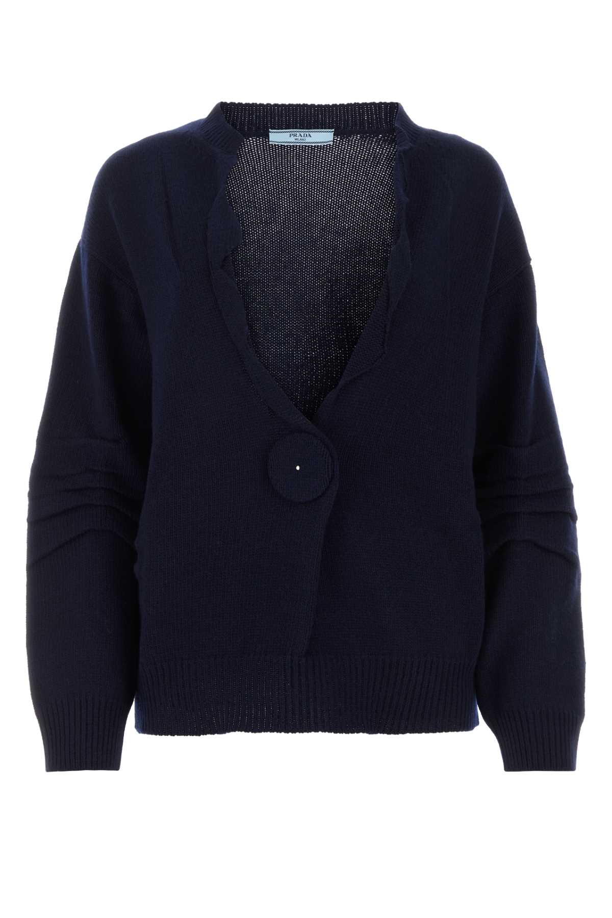 PRADA Women's Wool Blend Cardigan - SS23 Collection