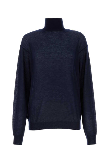PRADA See-Through Cashmere Sweater for Women - SS24