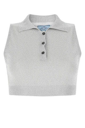 PRADA Viscose Blend Top for Women - SS22 Collection