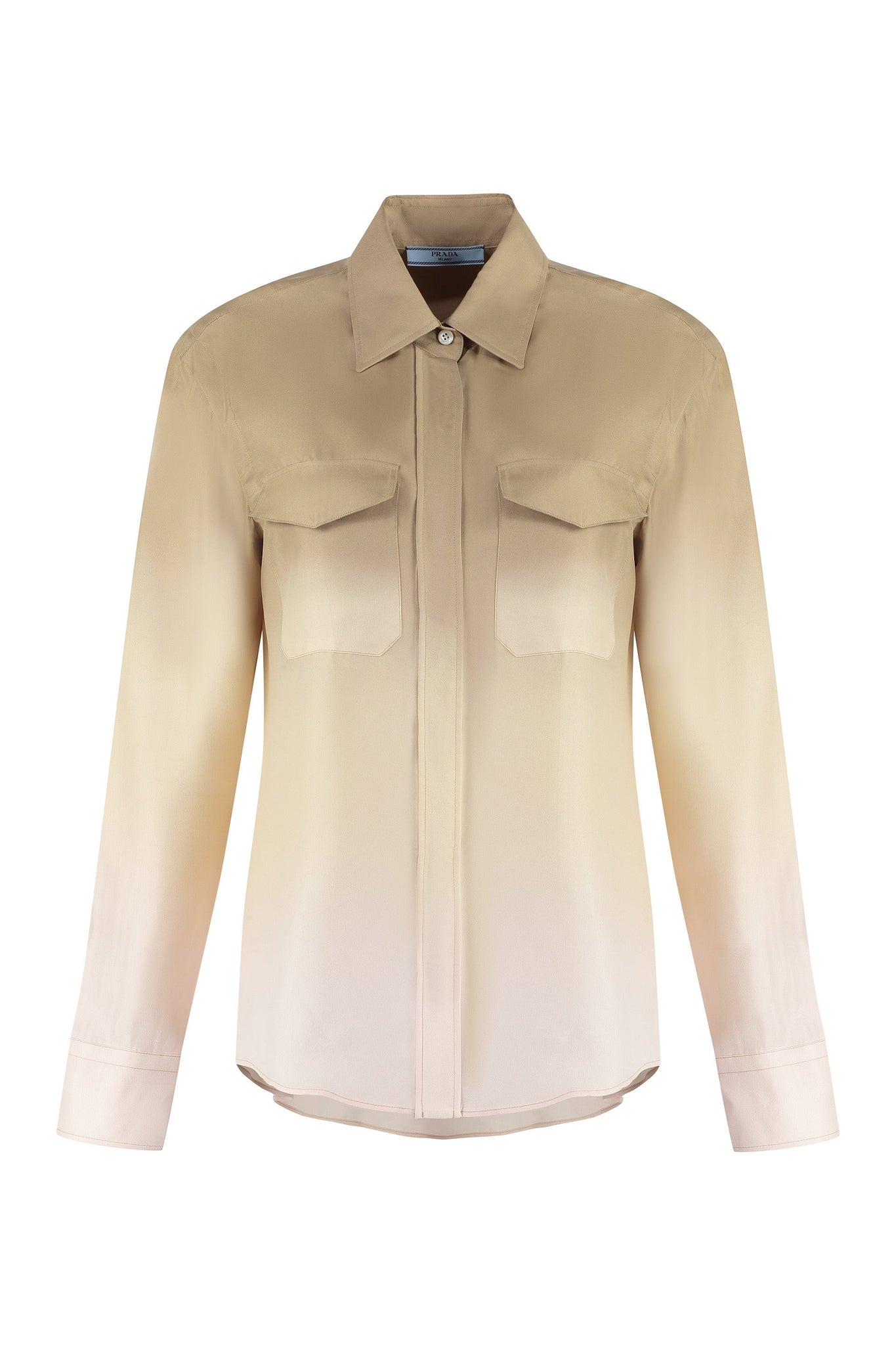 PRADA Multicolor Twill Shirt for Women - FW24 Collection