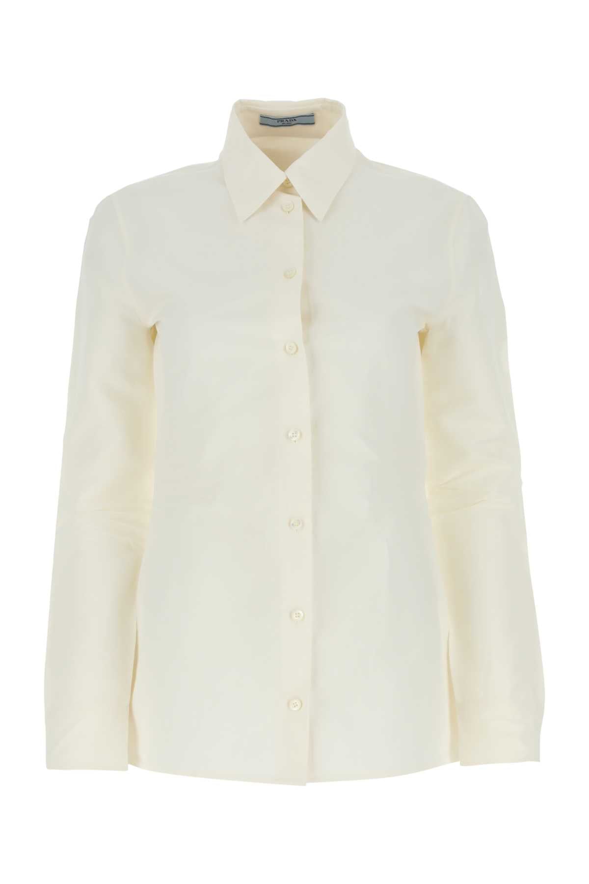 PRADA Elegant Paper and Viscose Shirt