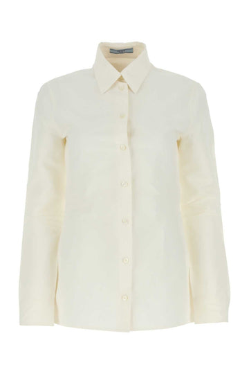 PRADA Elegant Paper and Viscose Shirt