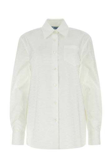 PRADA Cotton Shirt for Women - Fall/Winter 2024 Collection