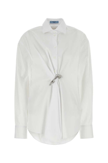 PRADA Chic Poplin Shirt for Women - Fall/Winter 2024
