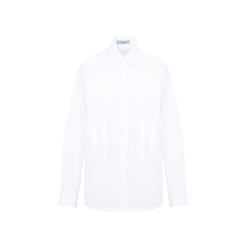 PRADA Oversized Poplin Shirt for Women