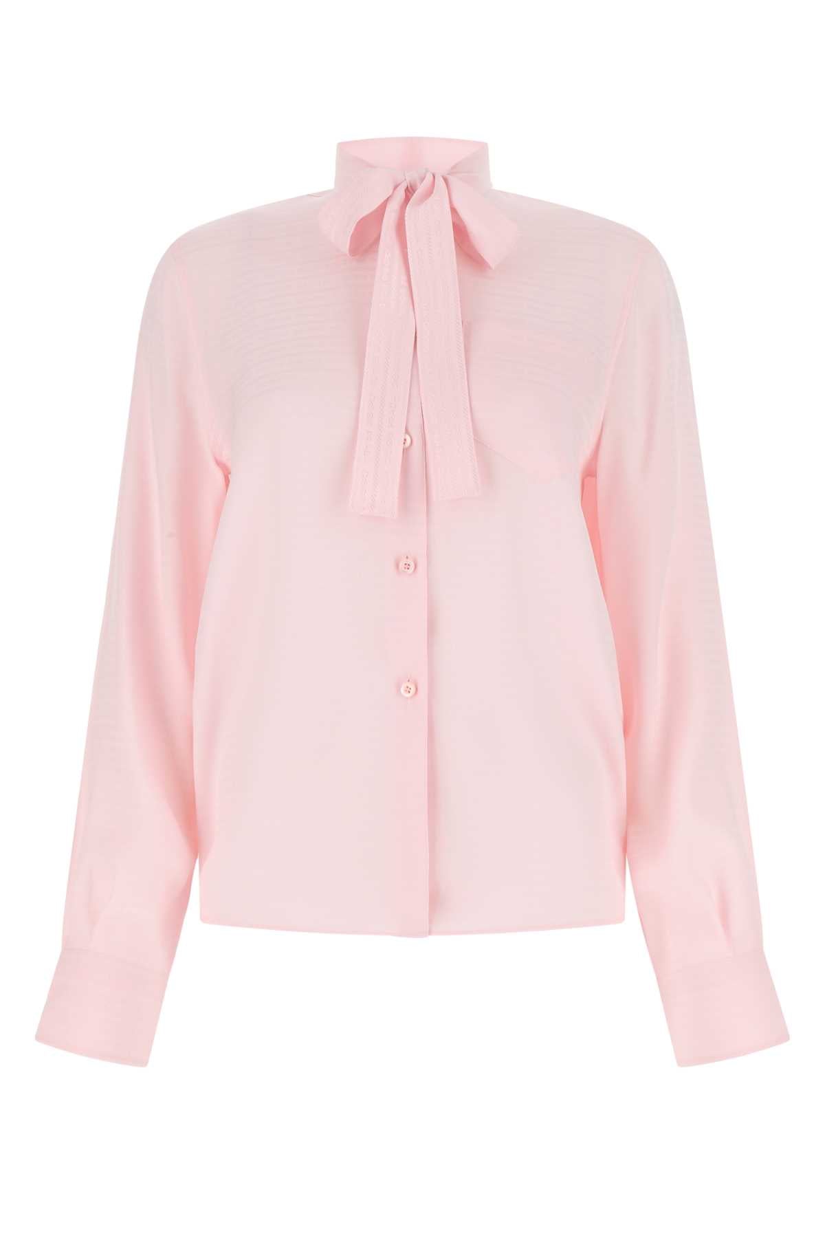 PRADA Silk Crepe Mini Shirt