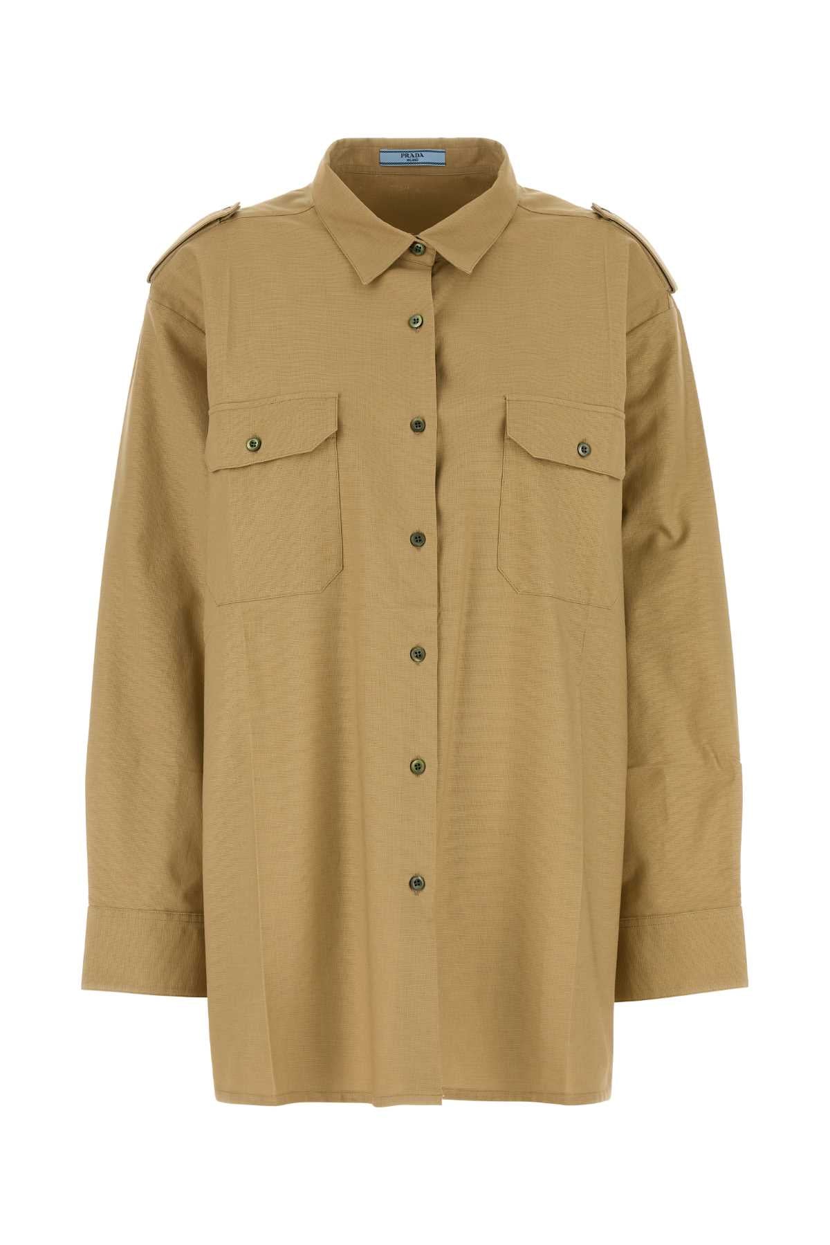 PRADA Oversize Cotton Shirt for Women