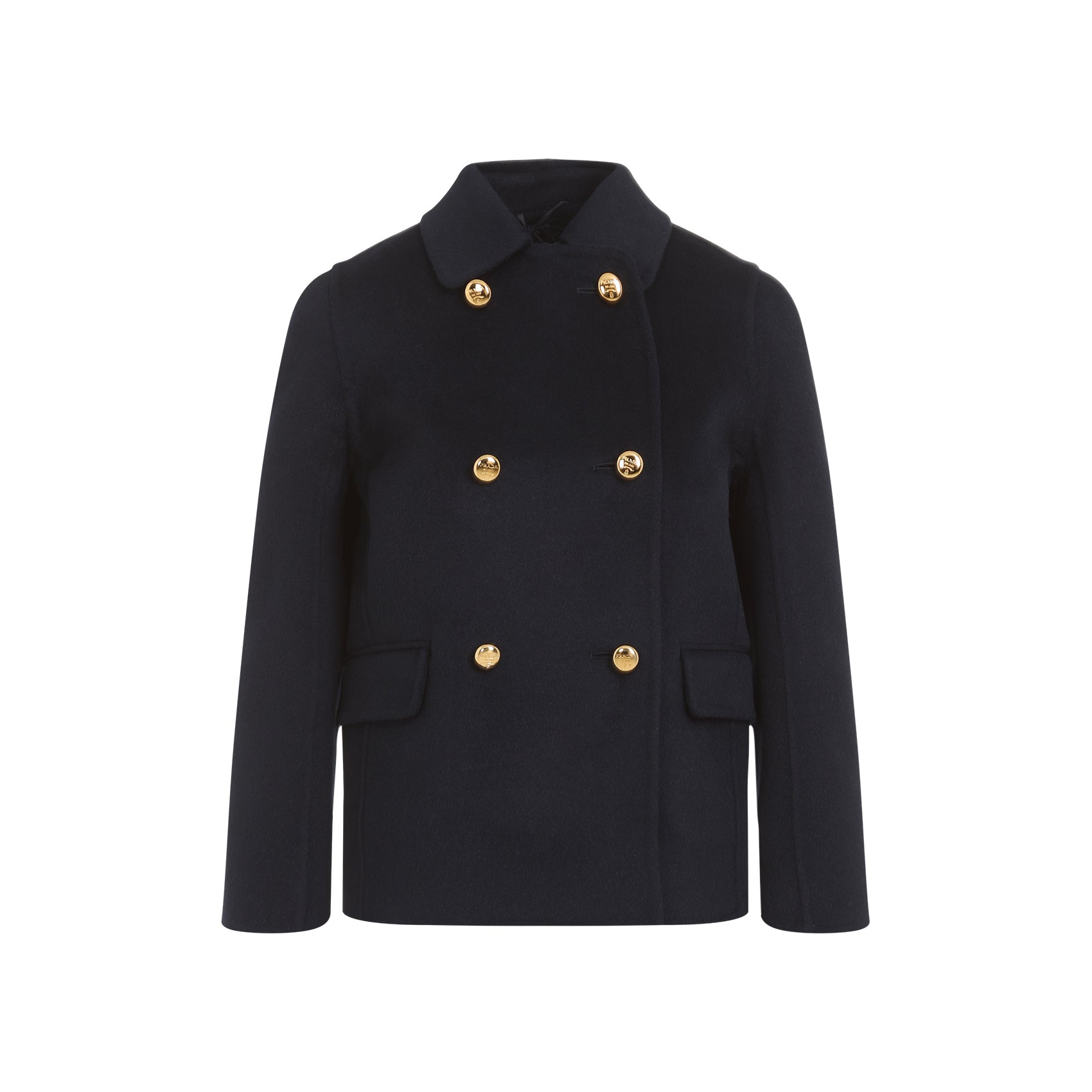 PRADA Wool Blend Jacket for Women - SS25 Collection