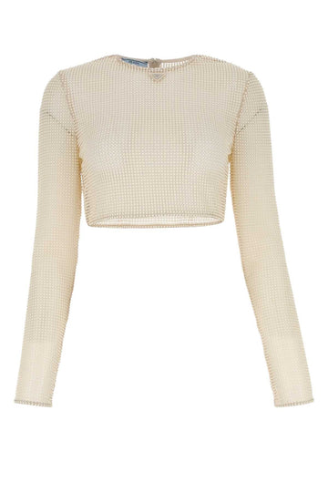 PRADA Mini Beaded Sweater for Women