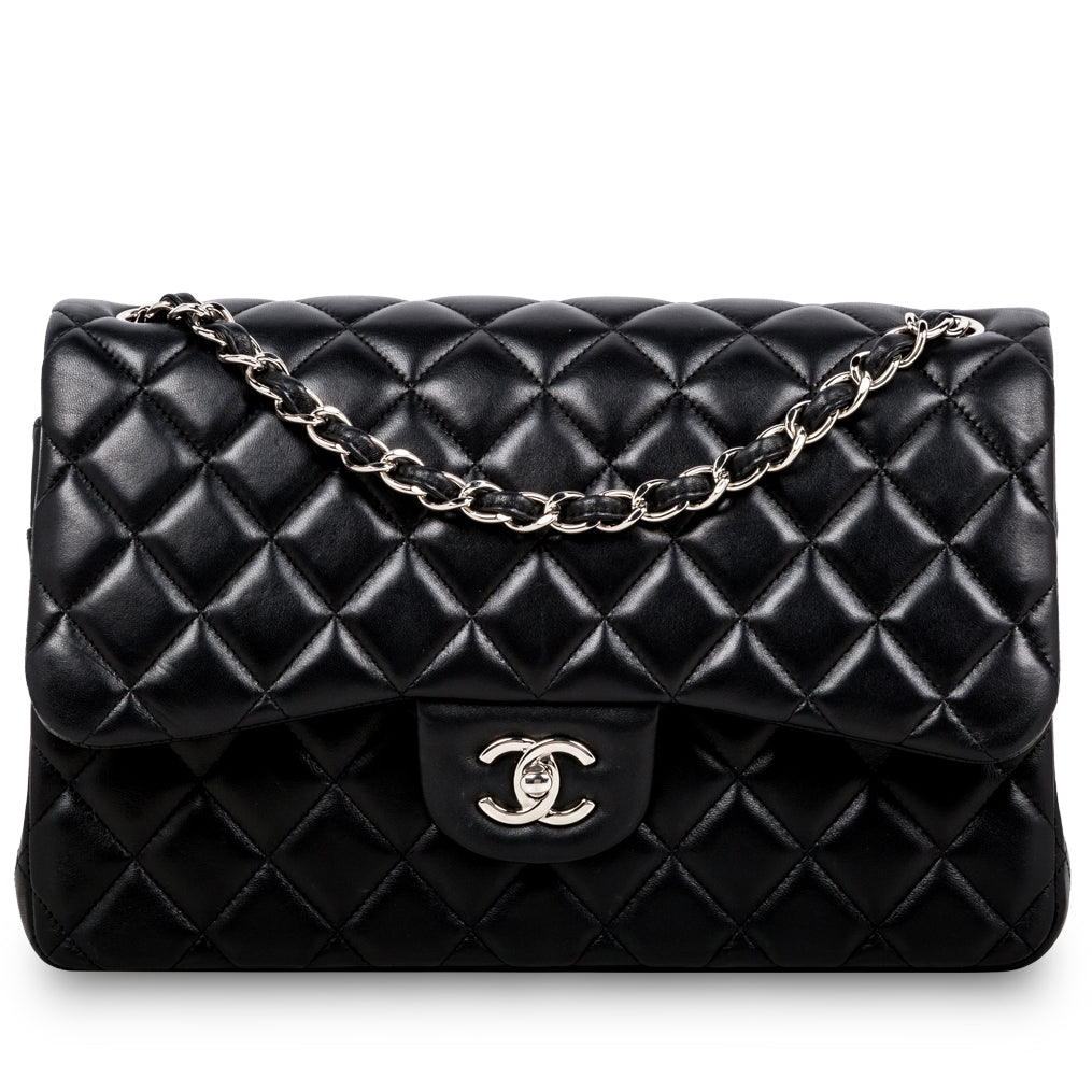 Chanel Classic Flap Bag Jumbo SHW