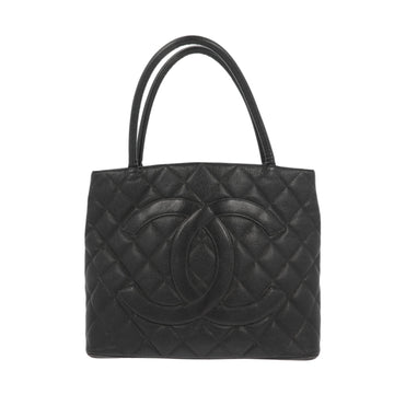 Top Quality Chanel Medaillon Handbag in Black Leather