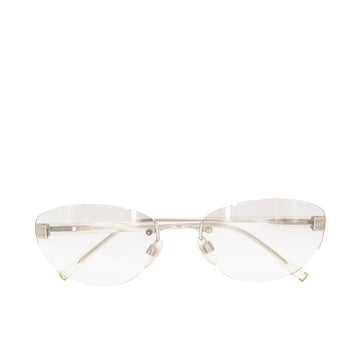 Top Quality Chanel Glasses in Silver Metal