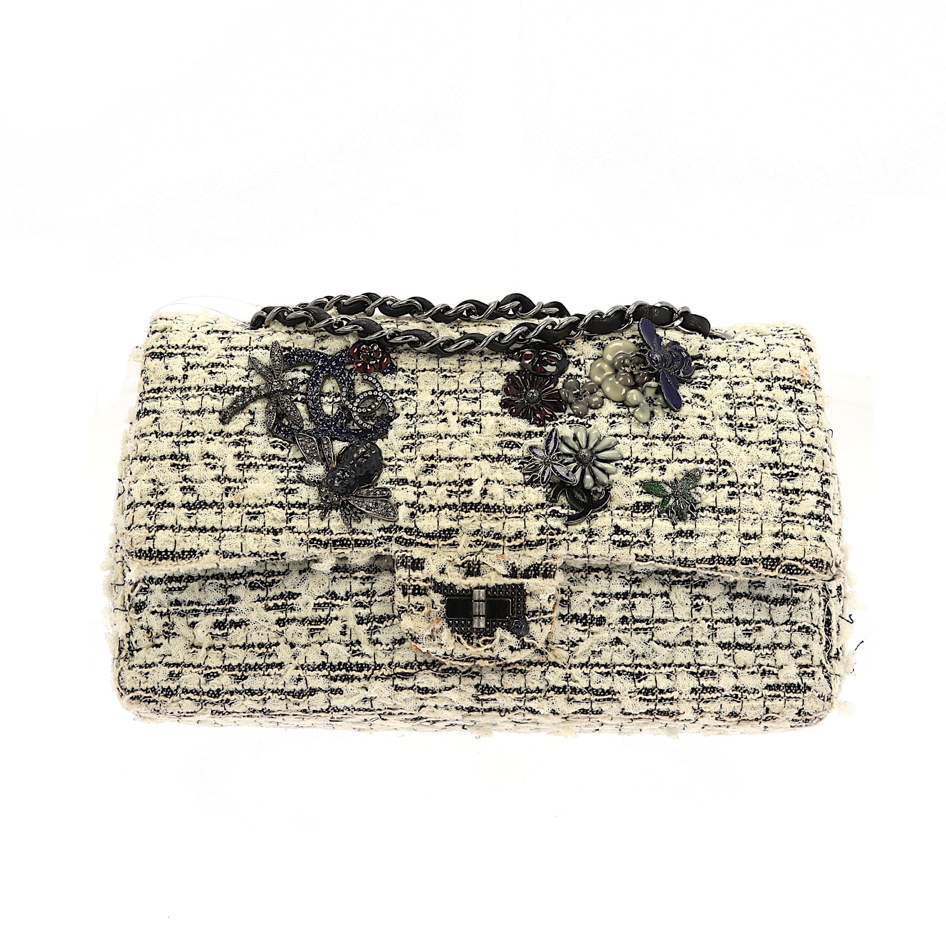 Top Quality Chanel Limited Edition 2.55 Reissue 226 "Garden Charms Edition" Double New Shoulder Bag