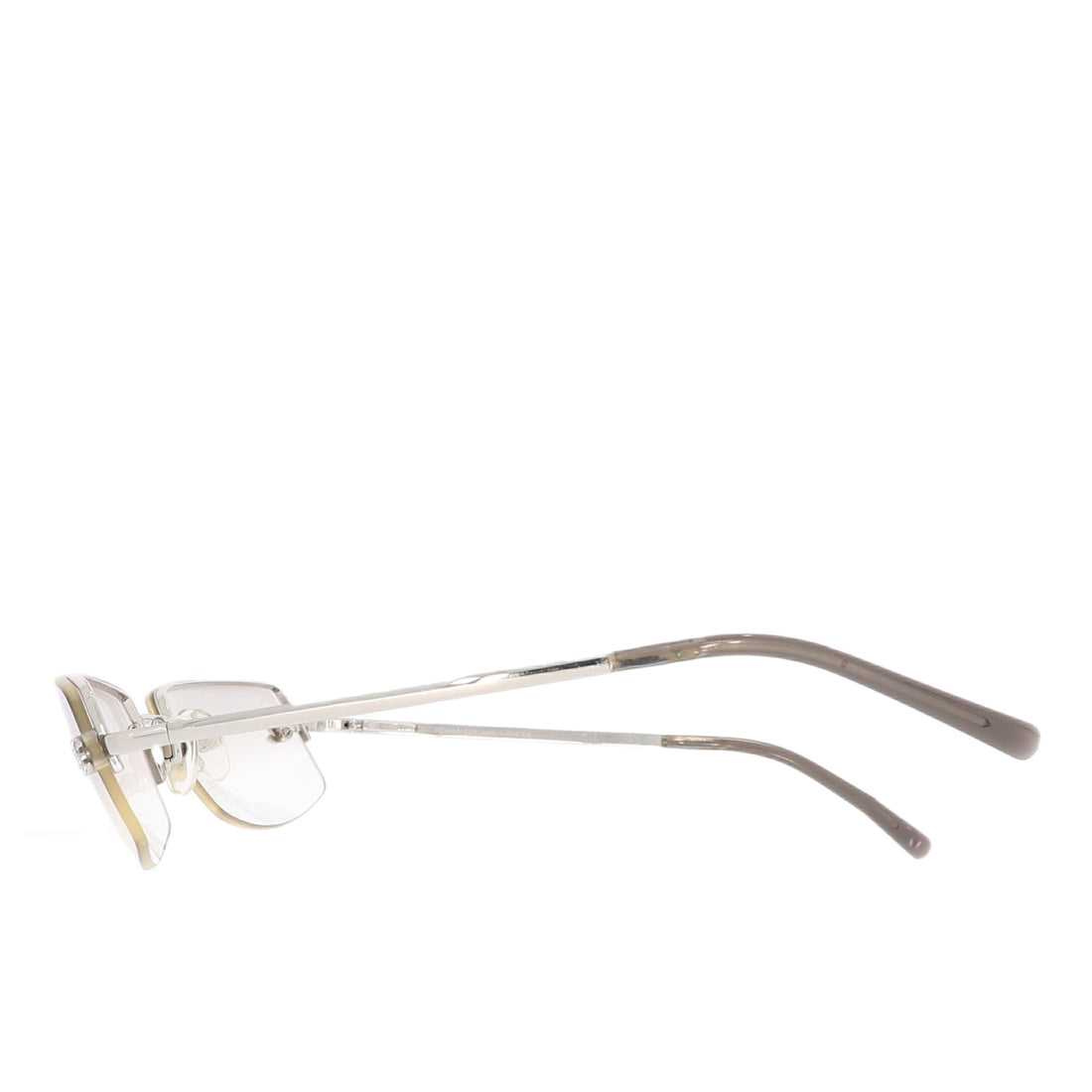 Top Quality Chanel Glasses in Silver Metal