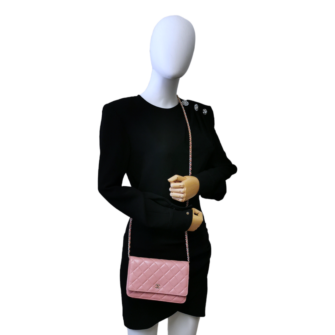 Chanel WoC Pink Lambskin Gold