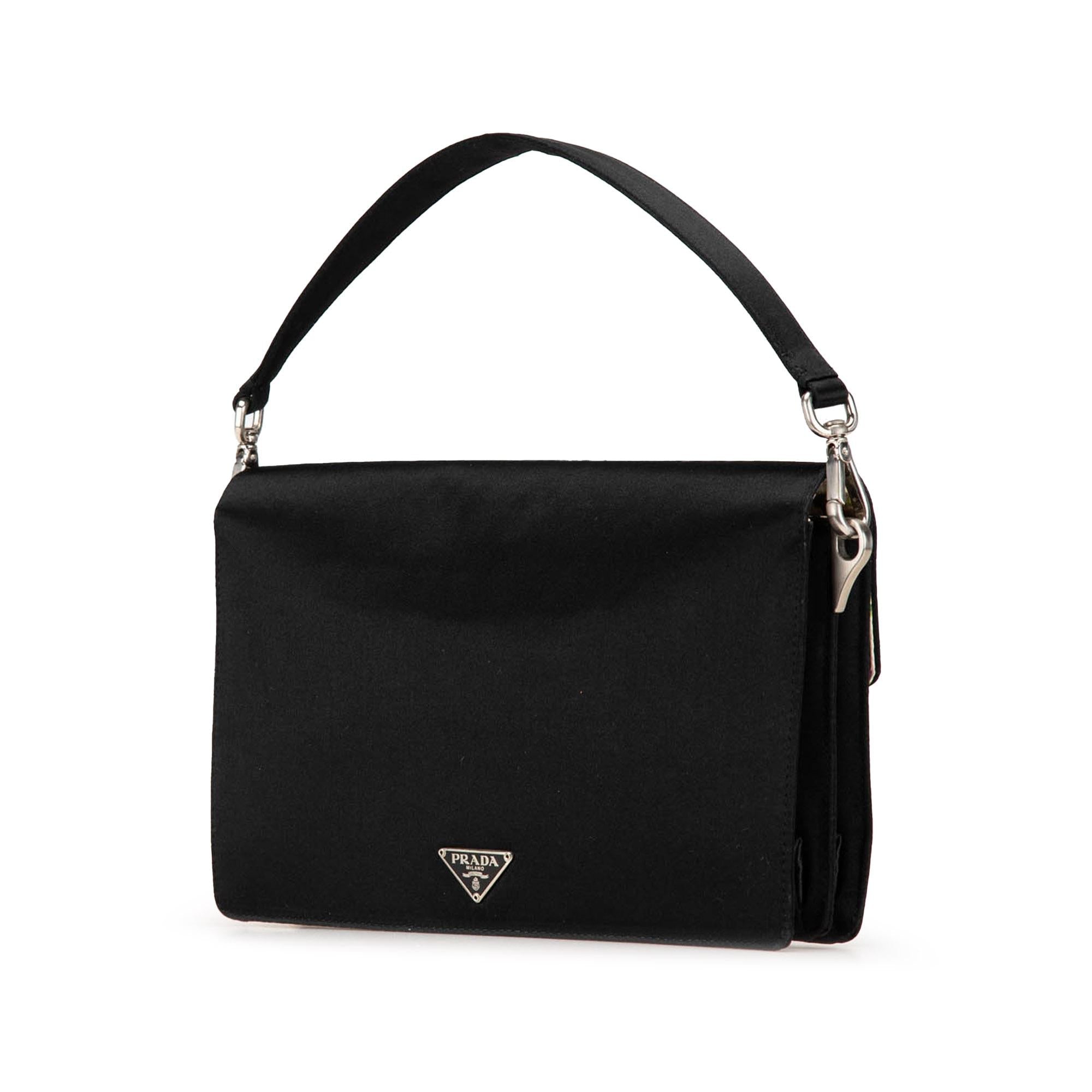 Prada Raso Flower Shoulder Bag