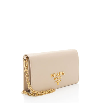 Prada Saffiano Lux Mini Shoulder Bag