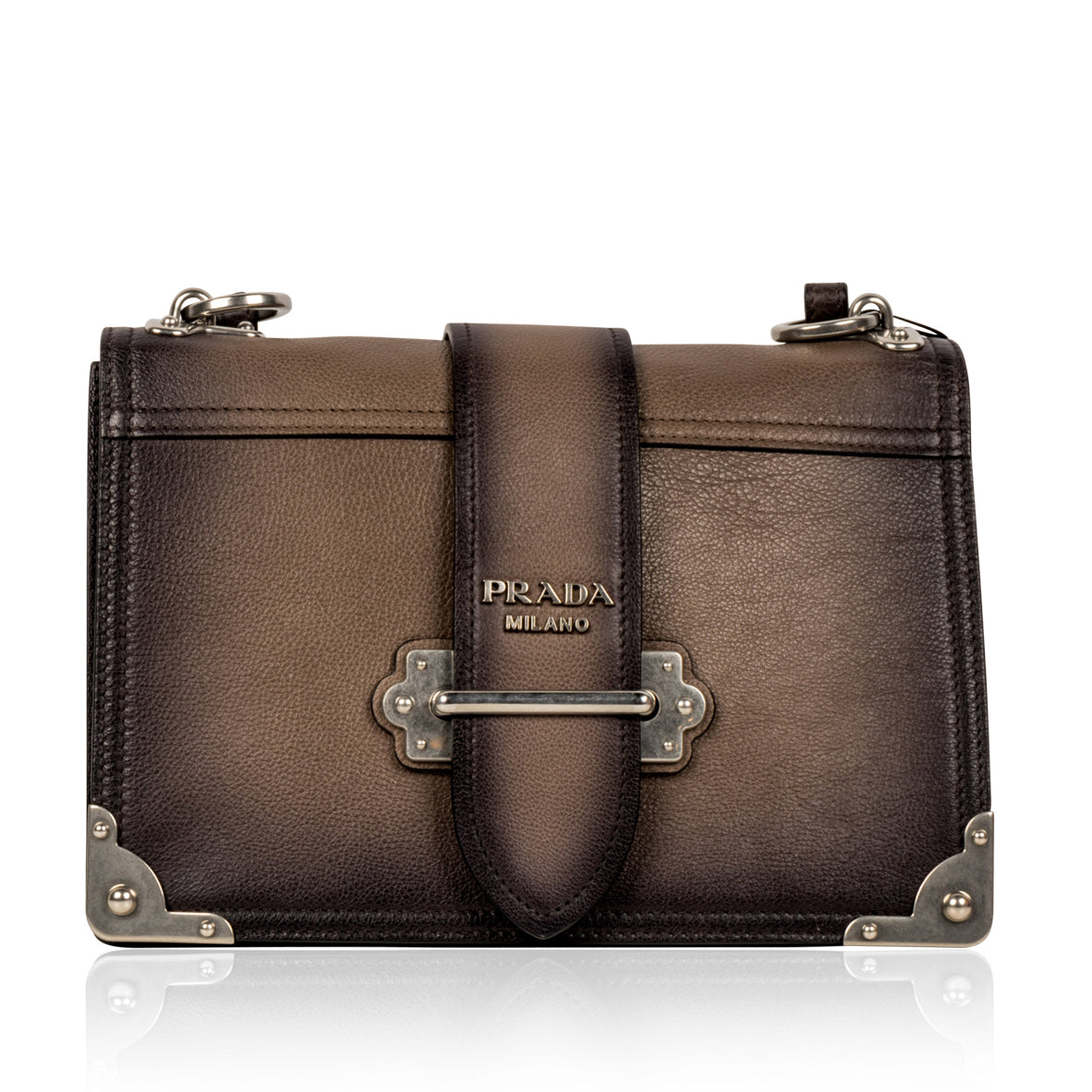 Prada Large Cahier Shoulder Bag