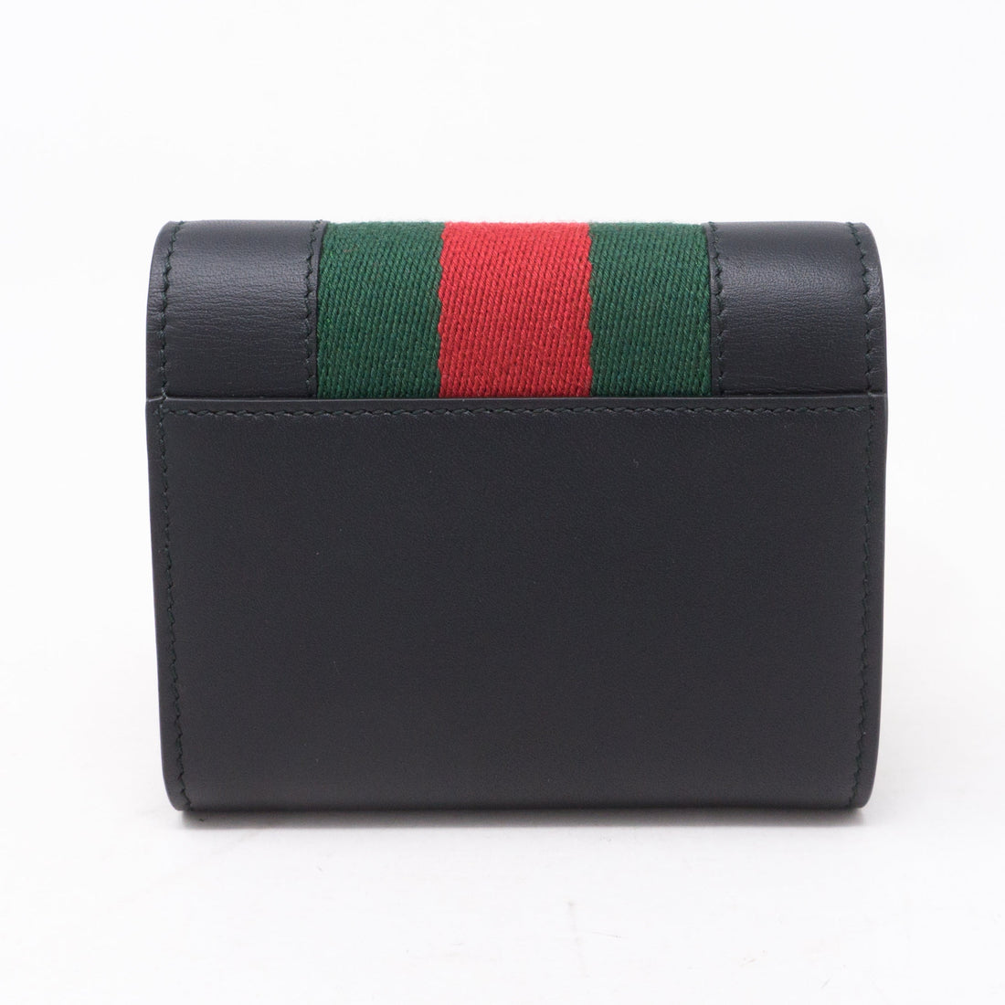 Gucci Sylvie Wallet Black Leather