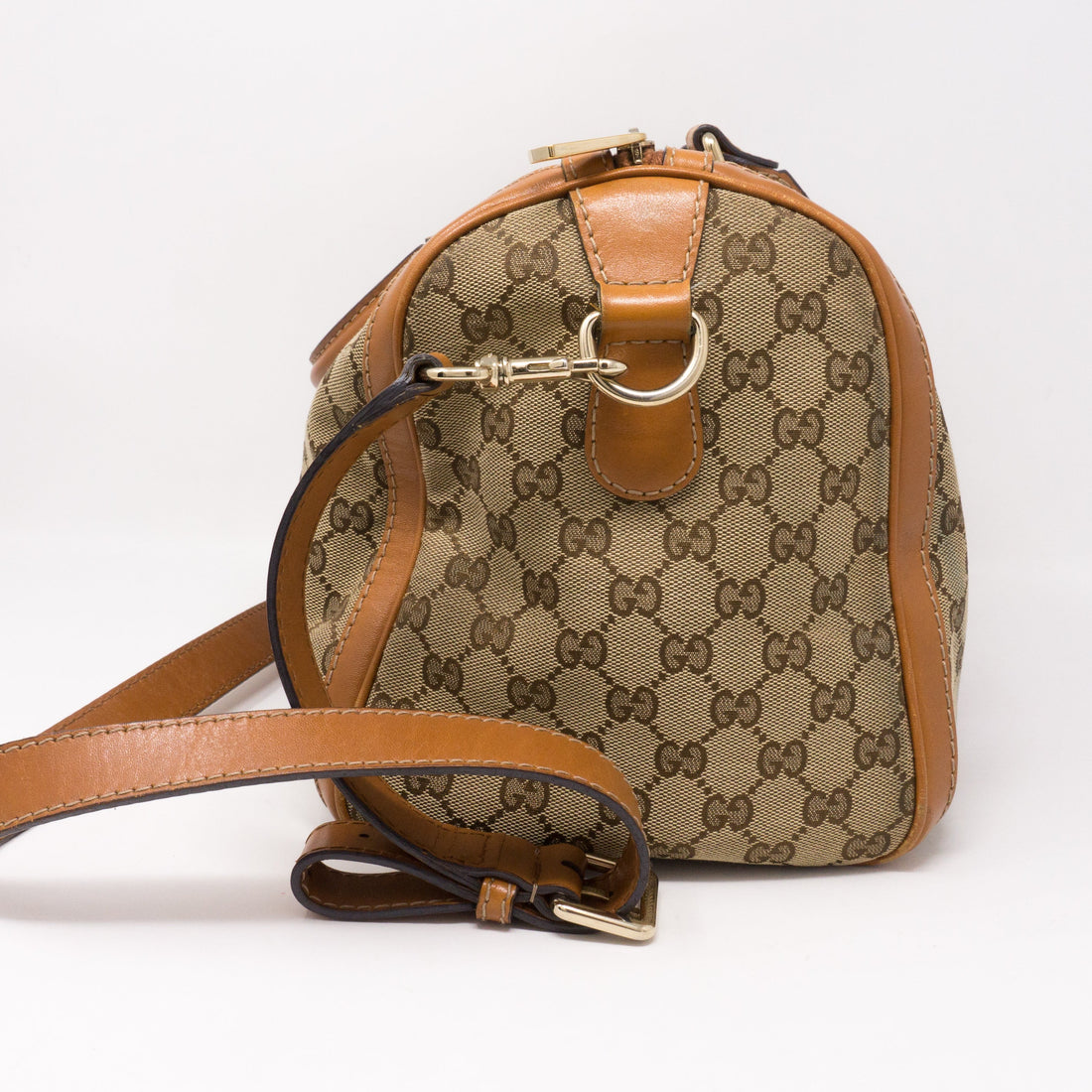 Gucci Web Boston Bag Shoulder Strap