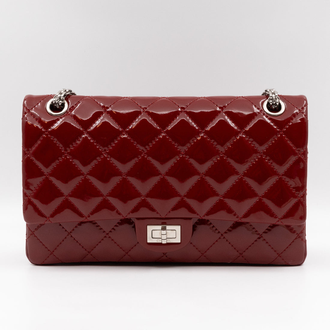 2.55 Reissue 225 Red Patent Leather