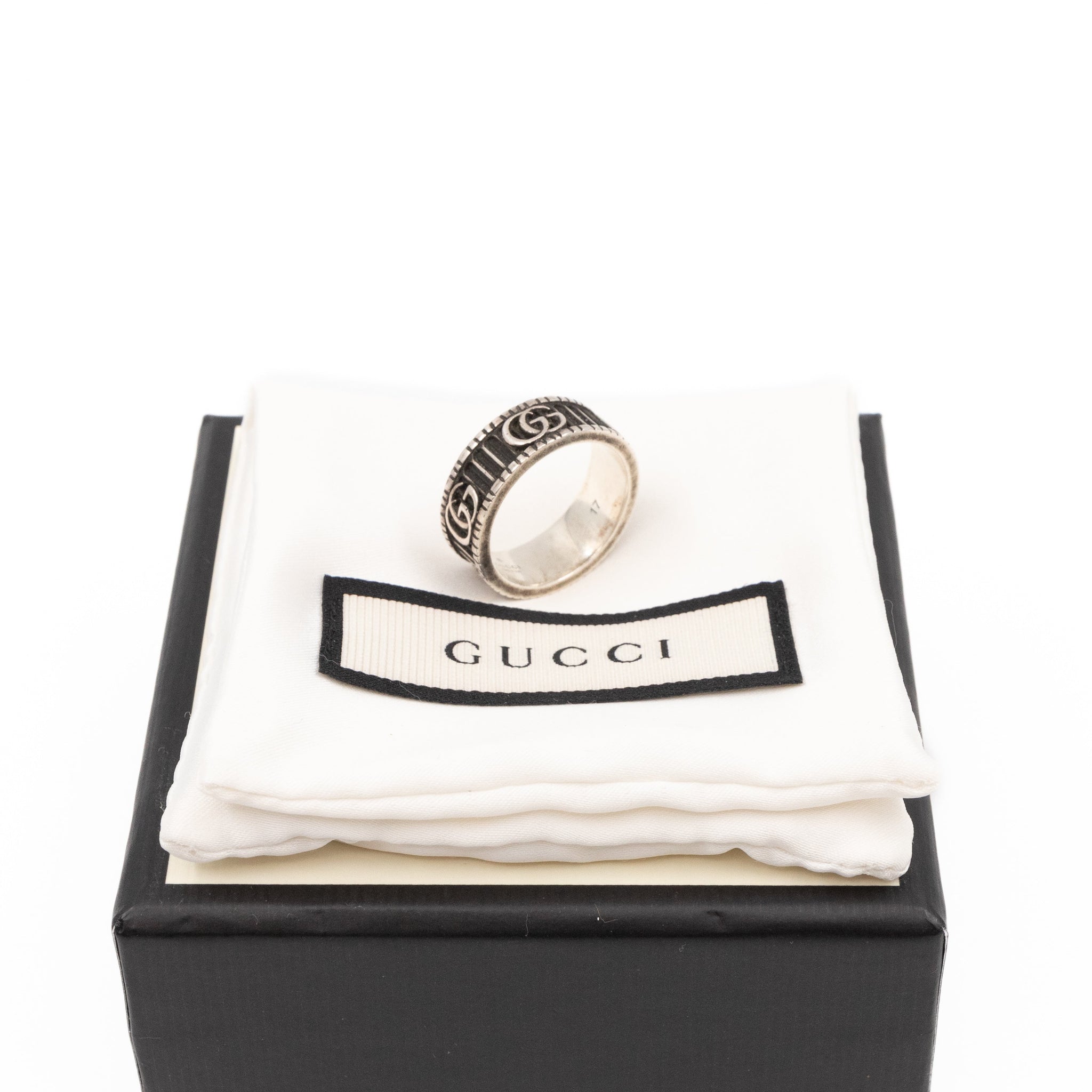 Gucci Ring with Double G 925 Silver