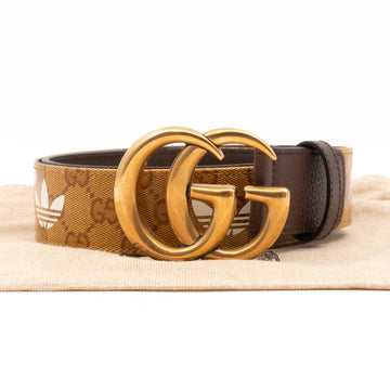 Gucci GG Marmont Belt Gucci x Adidas Yellow 85/34